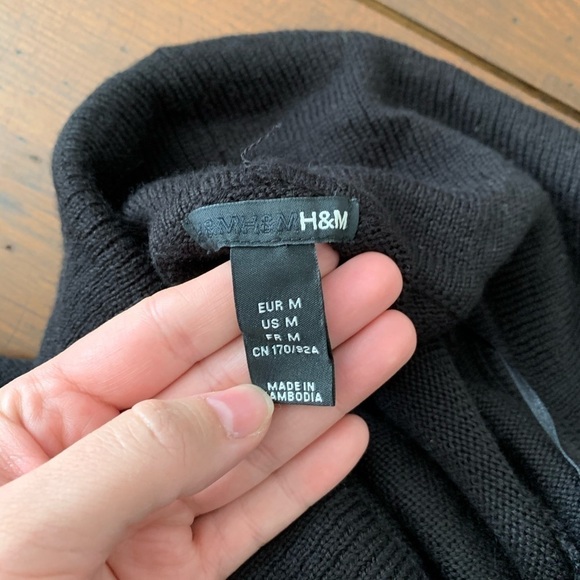 Black Turtleneck Sweater - Picture 5 of 5